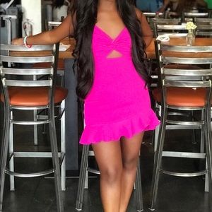 💕Sexy cute Hot pink mini NWT size M💕